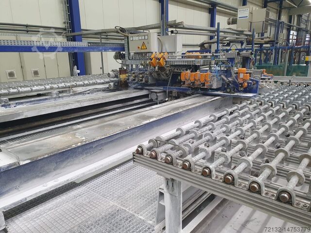 Çift taraflı kenar taşlama makinesi Benteler 2400 T5/5 E