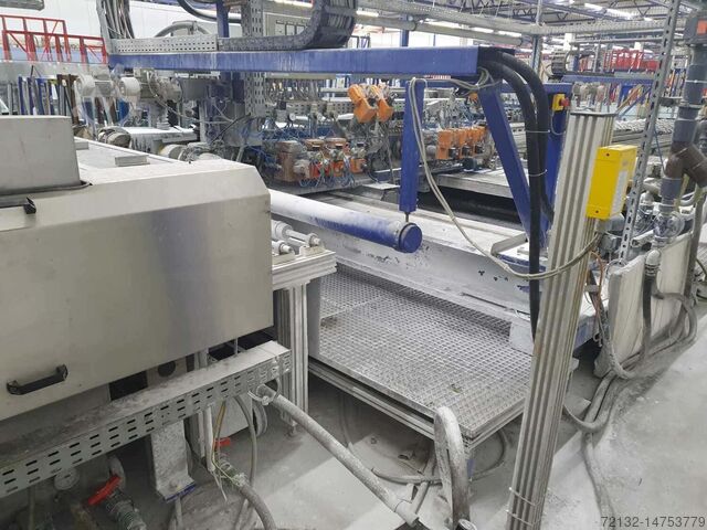 Çift taraflı kenar taşlama makinesi Benteler 2400 T5/5 E