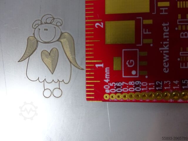 Machine de gravure laser de gravure LD-Laser lQ30G 30Watt Faserlaser