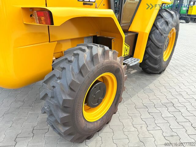 Off-road forklift JCB 940 / TRIPLEX 4500 / FREE-LIFT NEW TIRES