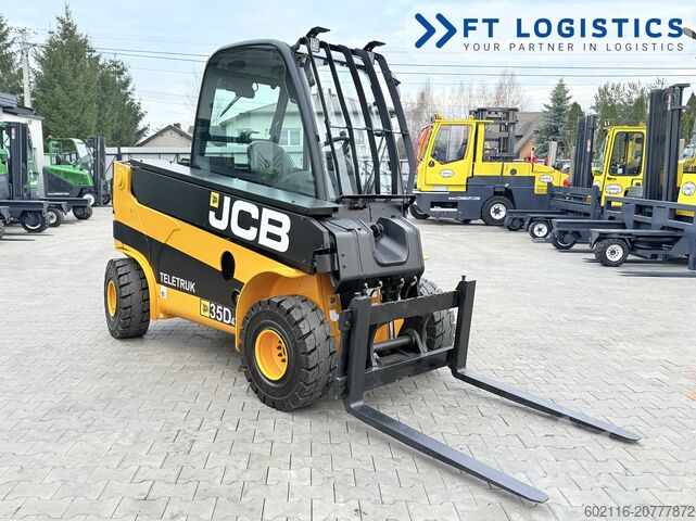 Telescopic loader JCB TLT 35D 4X4 CABIN POSITIONER NEW TIRES