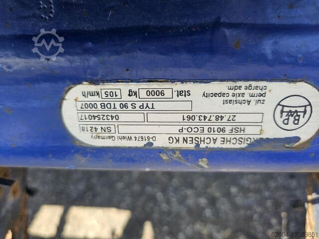 Axel BPW HSF 9010 ECO-P