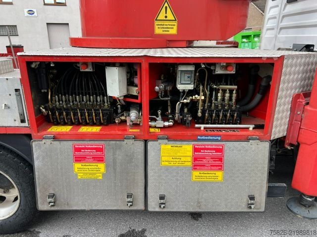 Piattaforma aerea montata su camion MAN TGL 8.180 Bison Palfinger TKA 28 M Hubsteiger
