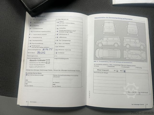 Furgone VOLKSWAGEN T5 Transporter lang*Klima*1.Hand*S-Heft*AHK*