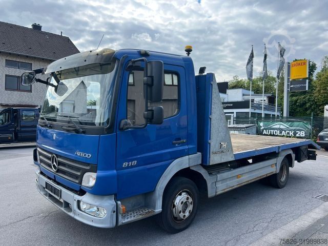 Furgone trasportatore di auto MERCEDES-BENZ Atego 818 Auto/Maschinen Transporter