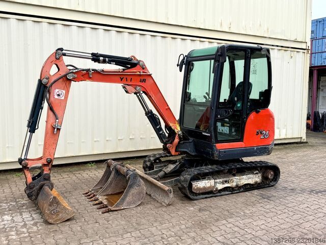 Miniexcavadora YANMAR SV26 / 2018 BJ / 3.582 H / 3 x Löffel
