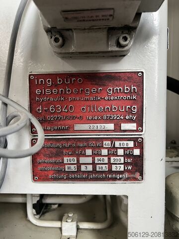 Hydraulic press FIBRO 4-Säulenpresse 315 t