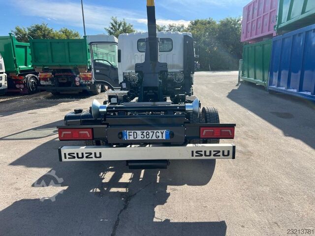 Kampós konténerszállító teherautó ISUZU ISUZU P75 USATO SCARRABILE BALESTRATO