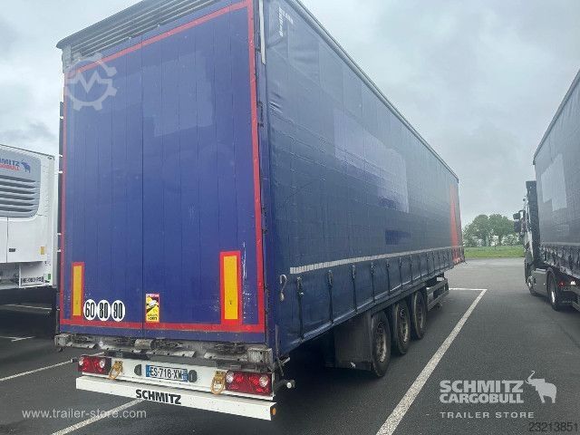 Open oplegger met zeil Schmitz Cargobull Curtainsider Mega