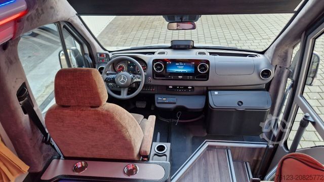 Kleinbus MERCEDES-BENZ 519 und 517 Glasdach XXL 20 Sitze Stock