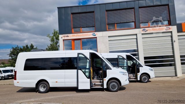 Minibus MERCEDES-BENZ 515 Sprinter 22 Schlafsessel Vorlauffahrzeug 2x