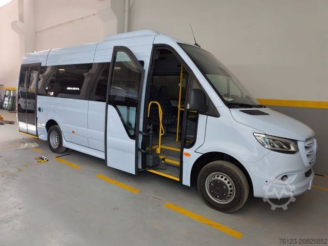 Minibus MERCEDES-BENZ Sprinter 517 Heckniederflur Vorlauffahrzeug