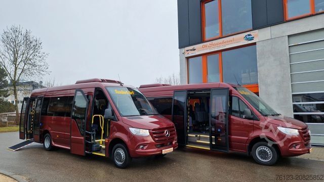 Minibus MERCEDES-BENZ Sprinter 517 Heckniederflur Vorlauffahrzeug