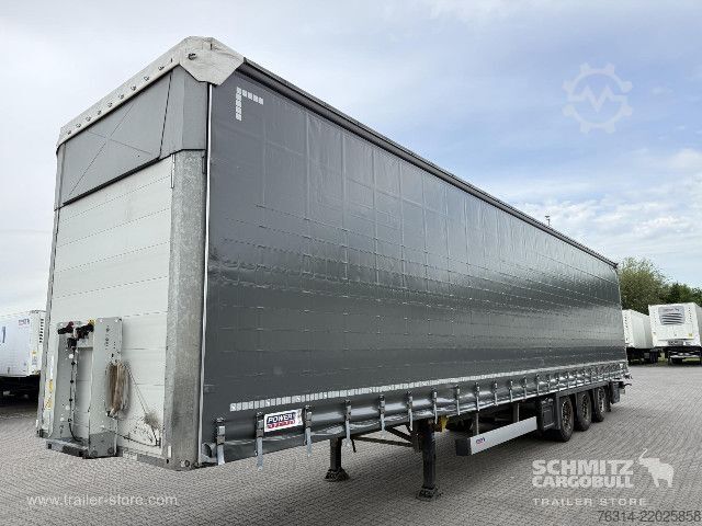 Åben sættevogn med presenning Schmitz Cargobull Curtainsider Mega Getränke