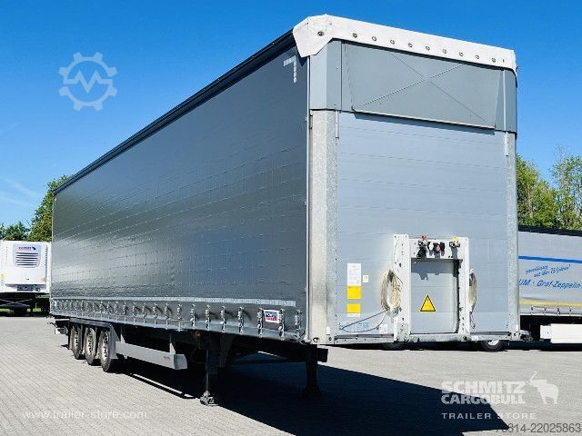 Åben sættevogn med presenning Schmitz Cargobull Curtainsider Mega Getränke