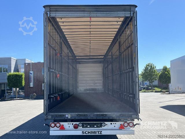 Åben sættevogn med presenning Schmitz Cargobull Curtainsider Mega Getränke