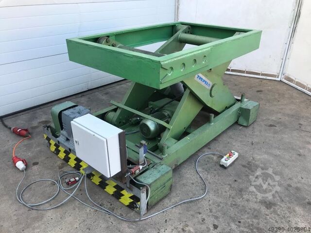 Hydr. schaarheftafel TREPEL - L. A. VAN EIJLE & Co.