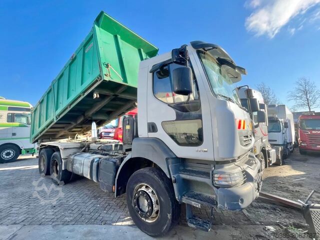 Tipper Renault Premium 320 6x4,  PTO, SPRING SUSPENSION, STEEL...