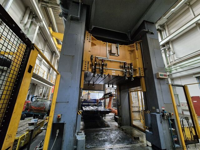 Double-column hydraulic press Schuler SMG HZPU-T 1000-2500/2100