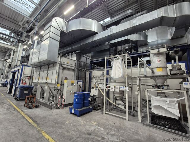 Continuous flow painting plant B&M KB BR 222/ 217