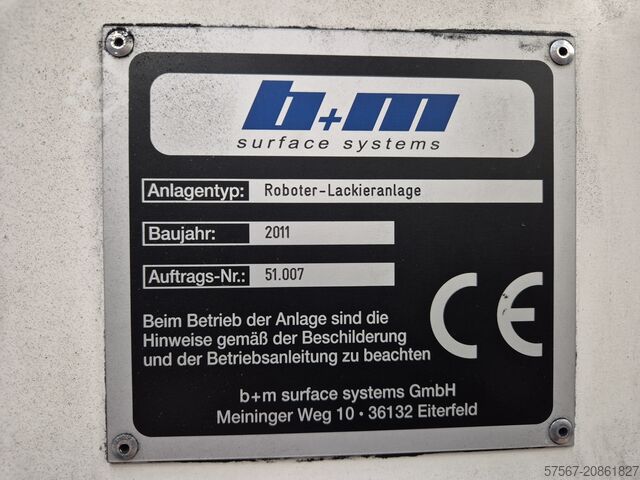 Continuous flow painting plant B&M KB BR 222/ 217