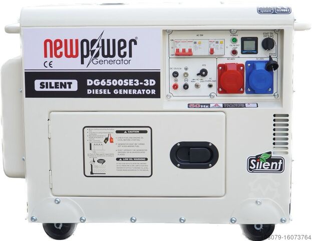 Generador Newpower Newpower Stromerzeuger DG65000SE3-3D Str