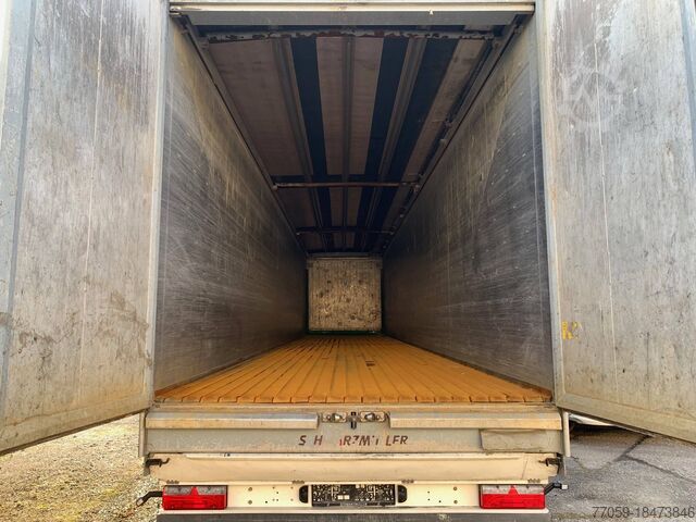 Semitrailer med walking floor SCHWARZMÜLLER STAHLBODEN / STEEL-FLOOR ..more pieces !