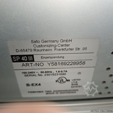 Imprimanta termica Thoshiba CG408DT-LAN