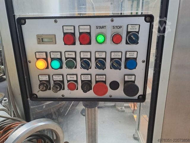 Etikettiermaschine für selbstklebende Etiketten P.E. Labellers UNIVERSAL 8T 3S + UNILOGO