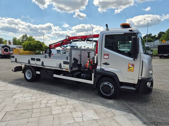 Furgon skrzyniowy Renault D 7.5 180 / AUTOMAT / HDS FASSI F32