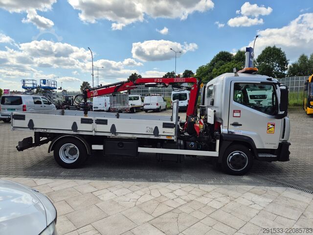 Furgon skrzyniowy Renault D 7.5 180 / AUTOMAT / HDS FASSI F32