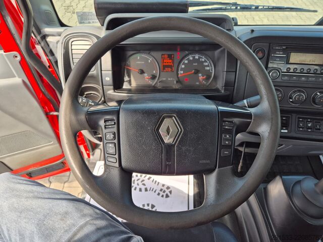 Furgon skrzyniowy Renault D 7.5 180 / AUTOMAT / HDS FASSI F32