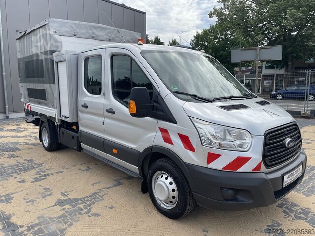 Kiepwagen bestelauto Ford Transit Kipper aus 1.Hand+Klima+AHK+EU5