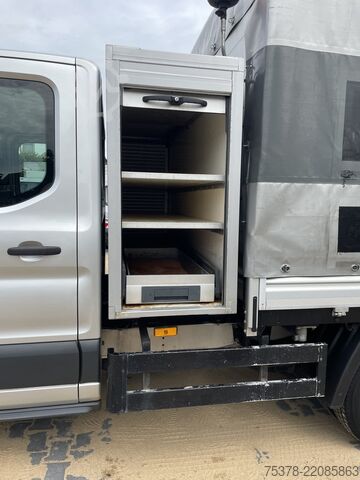 Kiepwagen bestelauto Ford Transit Kipper aus 1.Hand+Klima+AHK+EU5