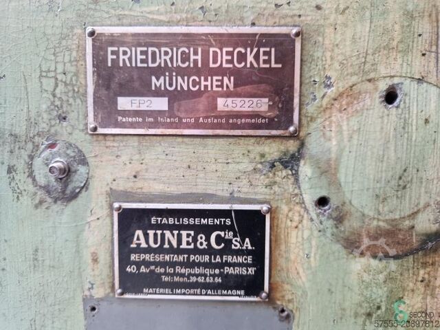 Fresadoras Deckel MAHO FP2 Deckel MAHO FP2