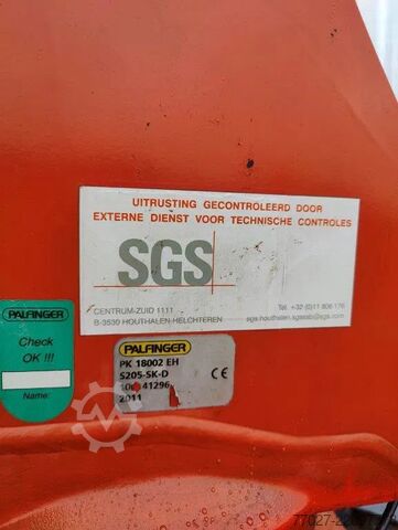 Σύστημα βραχίονα γάντζου MAN TGS 26.320 !!PROMO!! Container Palift Kraan Pal...