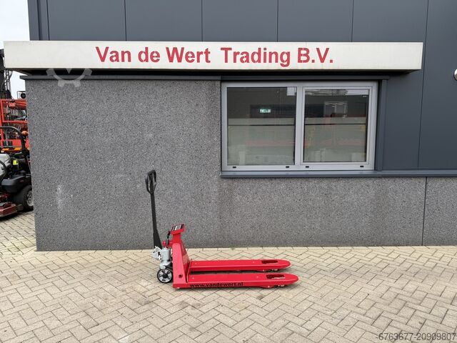 Håndpallevogn 2000 kg LWPW med vejesystem, veje-palleløfter, ny 2025 HAND PALLET TRUCK 2000 KG LWPW WEEGSYSTEEM WEEG PALLETWAGEN NIEUW 2025 hand pallet truck 2000 kg LWPW weegsysteem weeg palletwagen Nieuw 2025