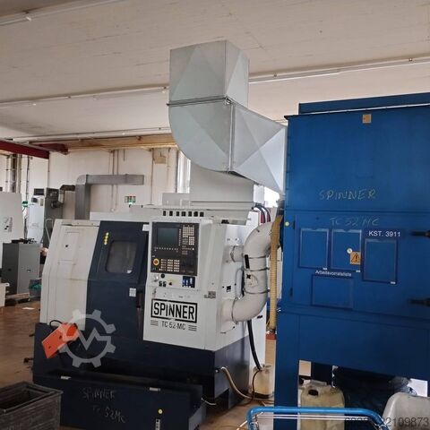 CNC eszterga SPINNER TC52-MC