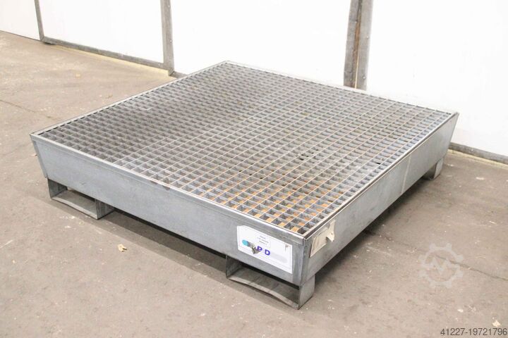 Opvangbak 180 liter P&D 1210/1240/H285 mm