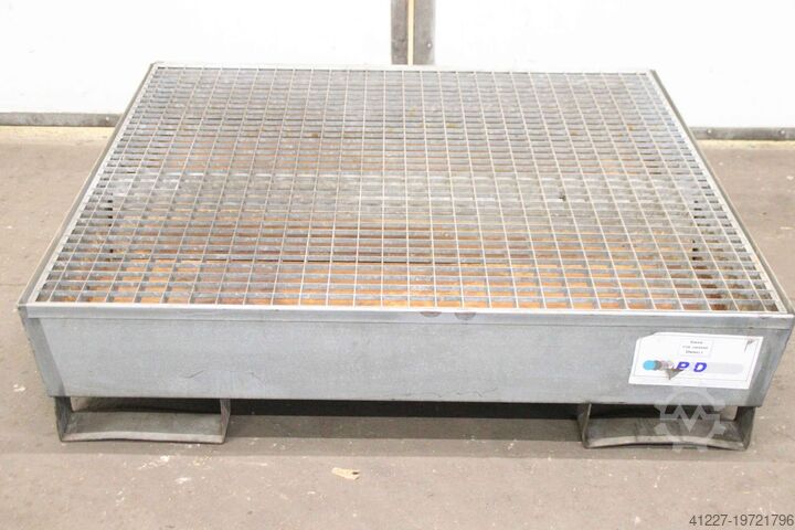 Opvangbak 180 liter P&D 1210/1240/H285 mm