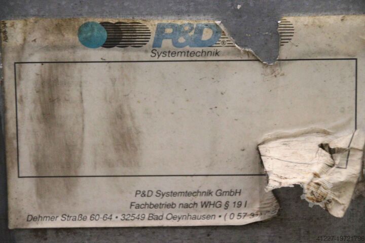 Opvangbak 180 liter P&D 1210/1240/H285 mm