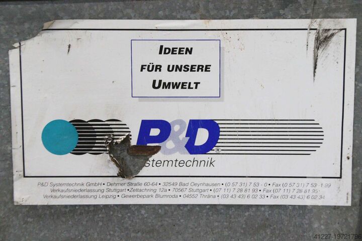 Opvangbak 180 liter P&D 1210/1240/H285 mm