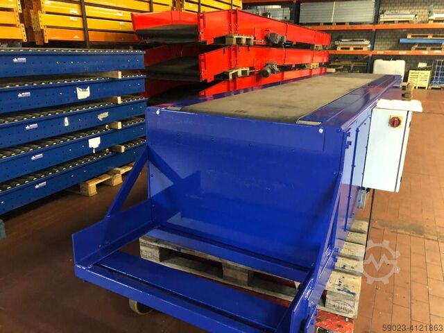 Telescopische transportband Transportband Bandtransporteur Budde TGF03