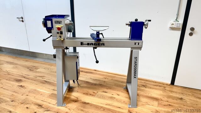 Träsvarv / svarv Hager STAR 200 MAX