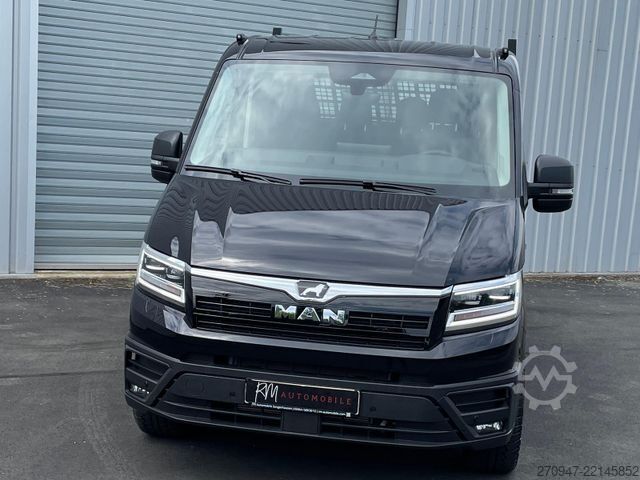Pick-up bestelwagen MAN TGE 3.180 Pritsche DOKA MR 4x4 ACC LED DIFF-SPER