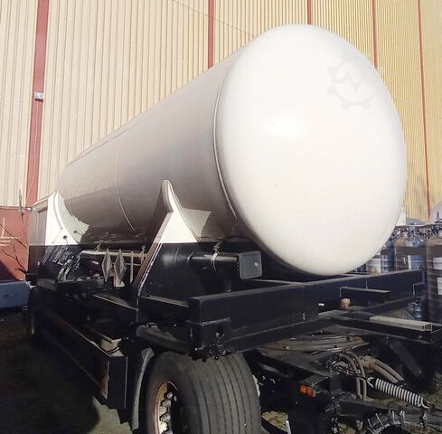Tankaanhanger Gofa gas tank trailer for oxygen, nitrogen, argon cryogenic