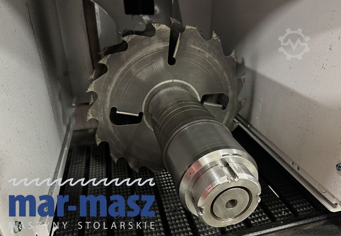 Einwellige Ketten-Mehrblattkreissäge A.COSTA Lince 1/R/370