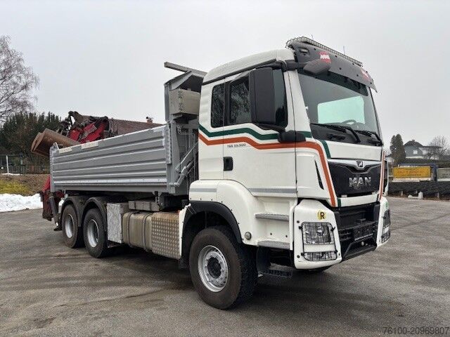 Dreiseitenkipper LKW MAN TGS 33.500 3-S.-Gesteinskipper+PENZ 15Z