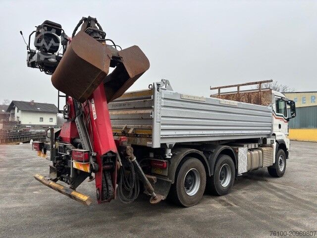 Dreiseitenkipper LKW MAN TGS 33.500 3-S.-Gesteinskipper+PENZ 15Z
