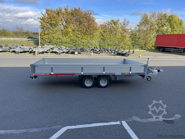 Autotransporter Anhänger Temared CARKEEPER 4021/2 2,7 to. mit Bordwänden